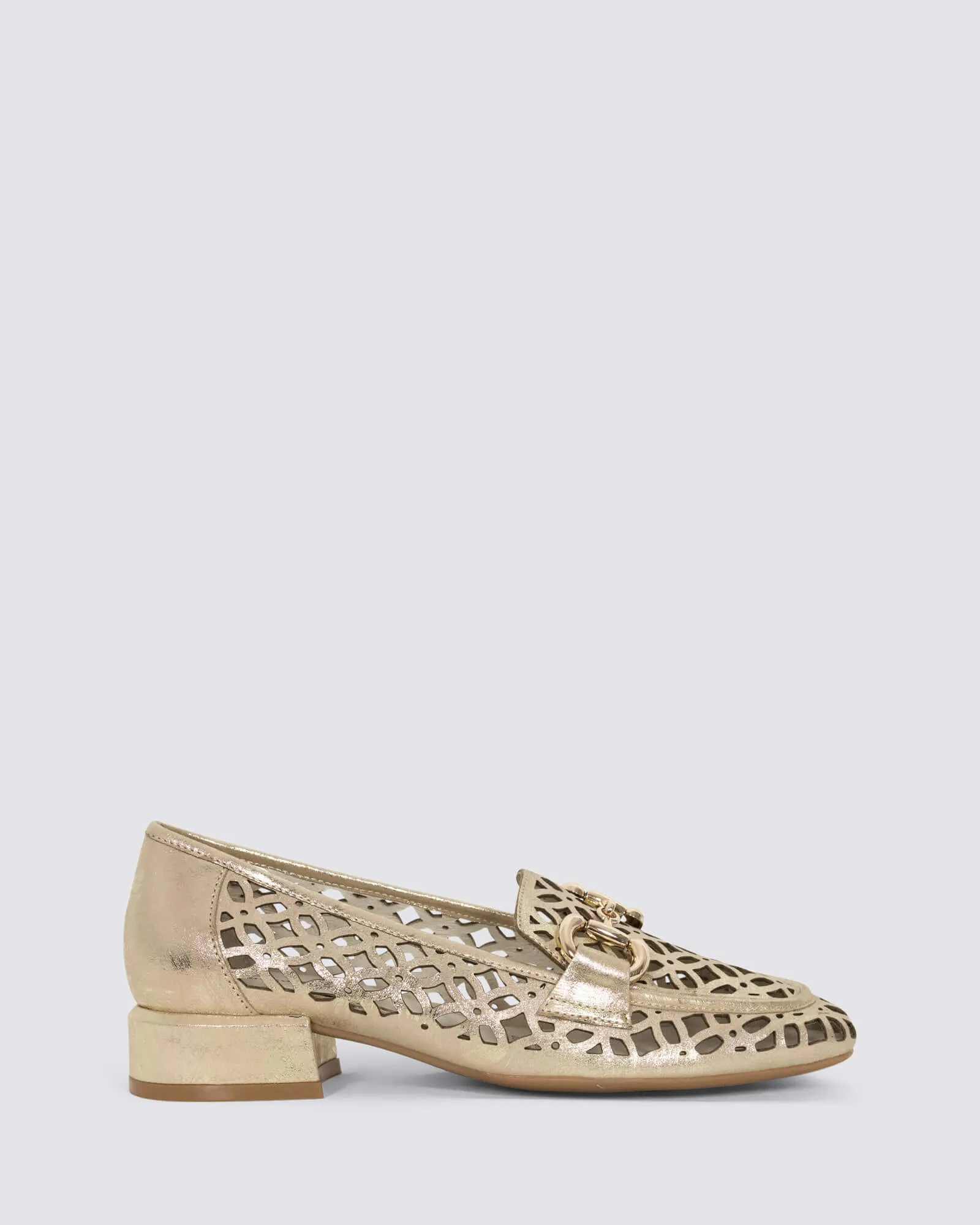 VILLIS LOAFERS OLD GOLD LEATHER