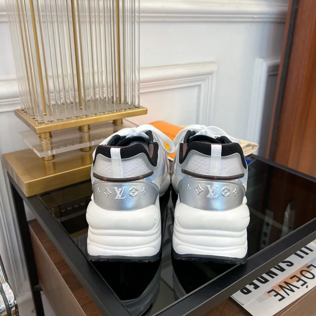 Vuitton SNEAKER BLUE Localized shipping Local delivery 55 Louis RUN