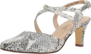 Walking Cradles Rosie Silver Multi Snake Print 6 W (D)