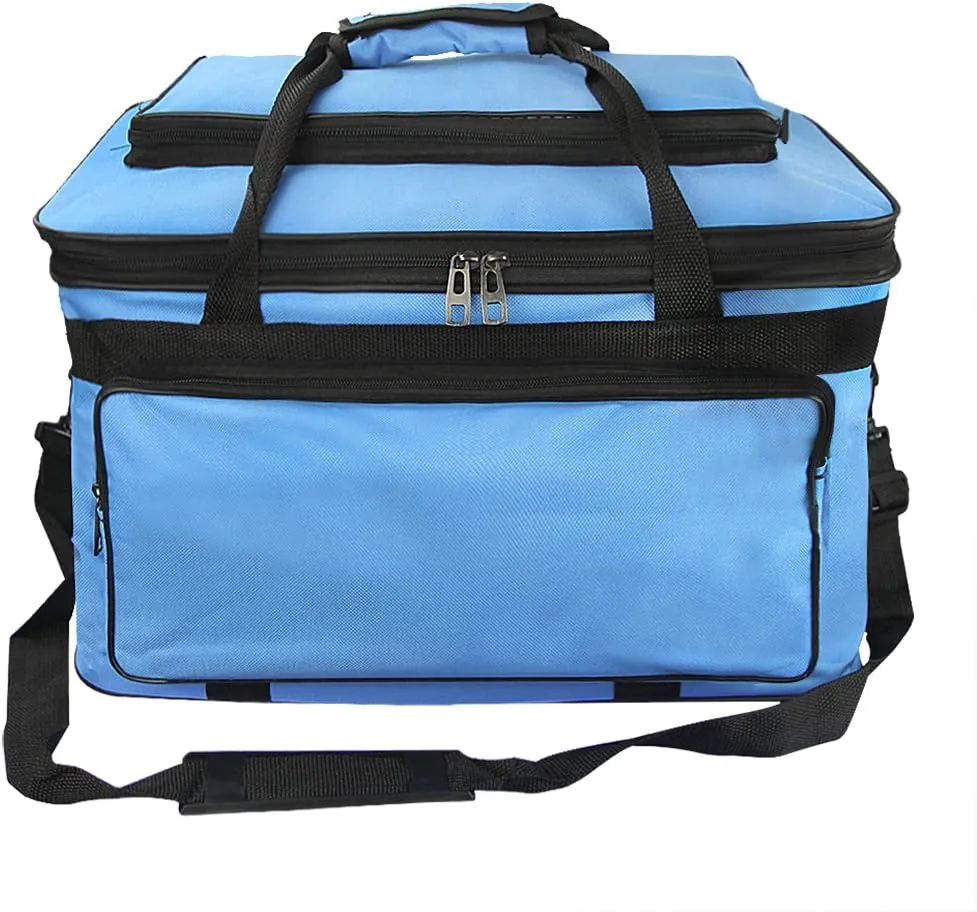 Waterproof Art/Craft Supplies Storage Tote Bag Artist Travel Portfolio Carrying Bag Case Painting Box Large Messenger Bag for Painting Brushes Pencils Palette Paints Sketchbook