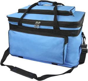 Waterproof Art/Craft Supplies Storage Tote Bag Artist Travel Portfolio Carrying Bag Case Painting Box Large Messenger Bag for Painting Brushes Pencils Palette Paints Sketchbook