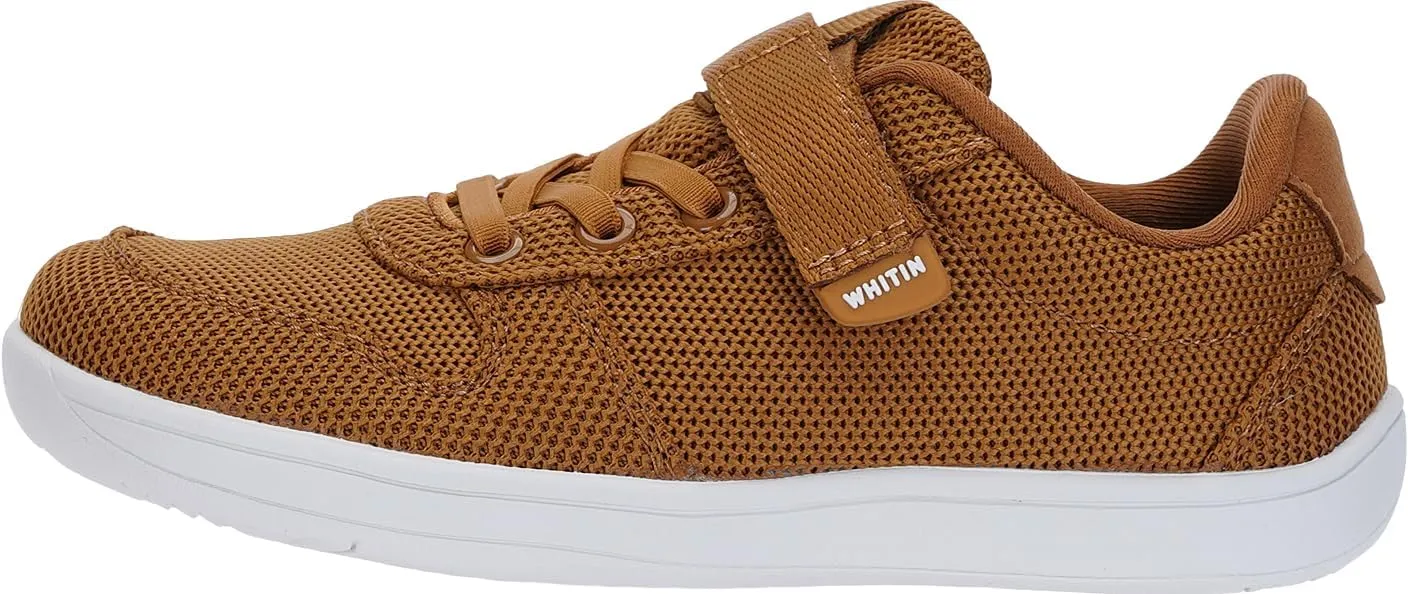 WHITIN Little/Big Kids Minimalist Barefoot Shoes   Zero Drop   Wide Sneaker for Boys/Girls