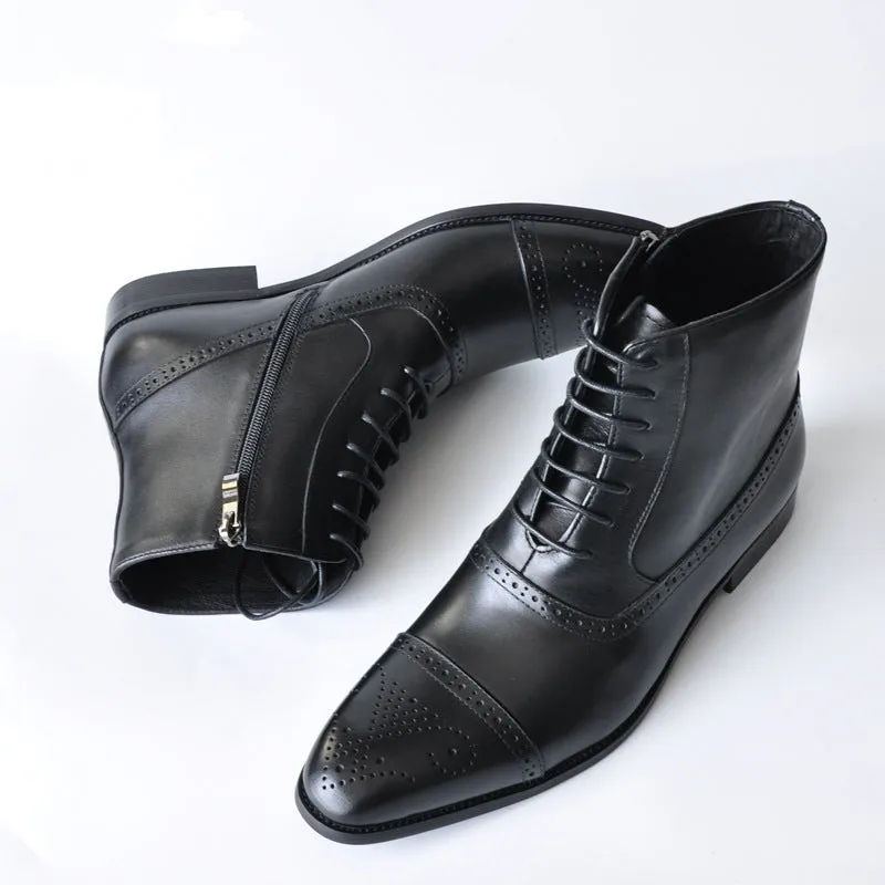 Wildking Men's Classic Lace-Up Dress Oxford Shoes 3999