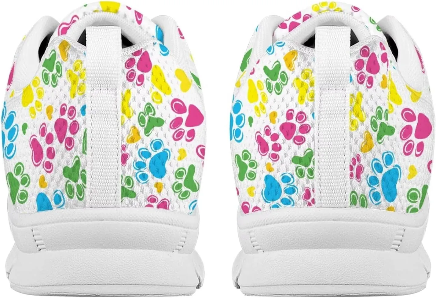 Women Athletic Walking Shoes Lace Up Lightweight Casual Running Shoes Sneaker Gym Travel