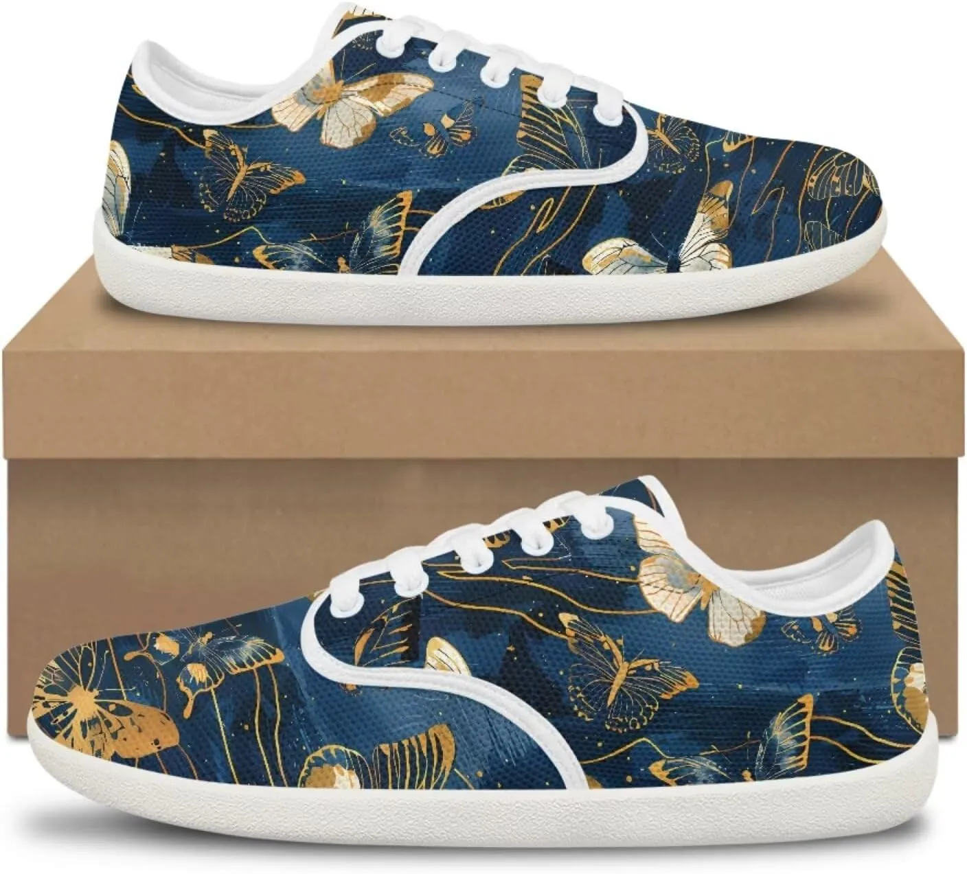 Women's Butterfly Leisure Dance Shoes Business Loafers Flats Walking Outdoor Sneaker for Travel