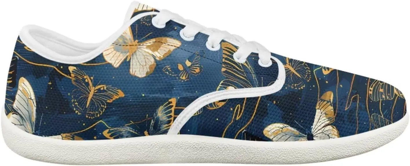 Women's Butterfly Leisure Dance Shoes Business Loafers Flats Walking Outdoor Sneaker for Travel