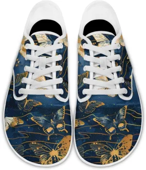 Women's Butterfly Leisure Dance Shoes Business Loafers Flats Walking Outdoor Sneaker for Travel