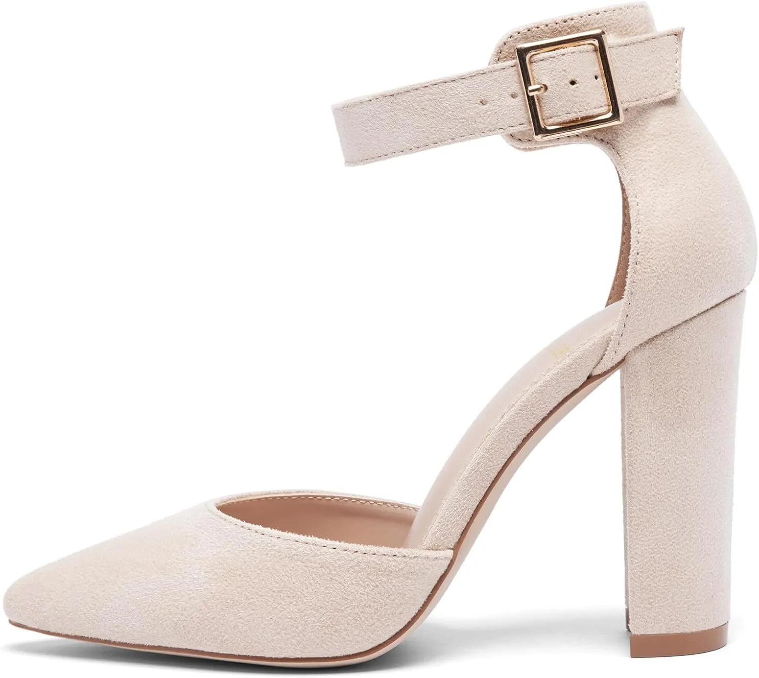 Women's Closed Toe Heel Pumps Low Chunky Block Comfortable Dress Work Shoes