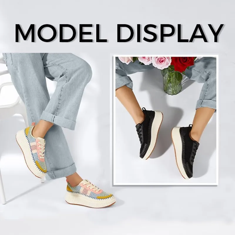 Women's Fashion Shoes PU Leather Sneakers Casual Walking Shoes for Women