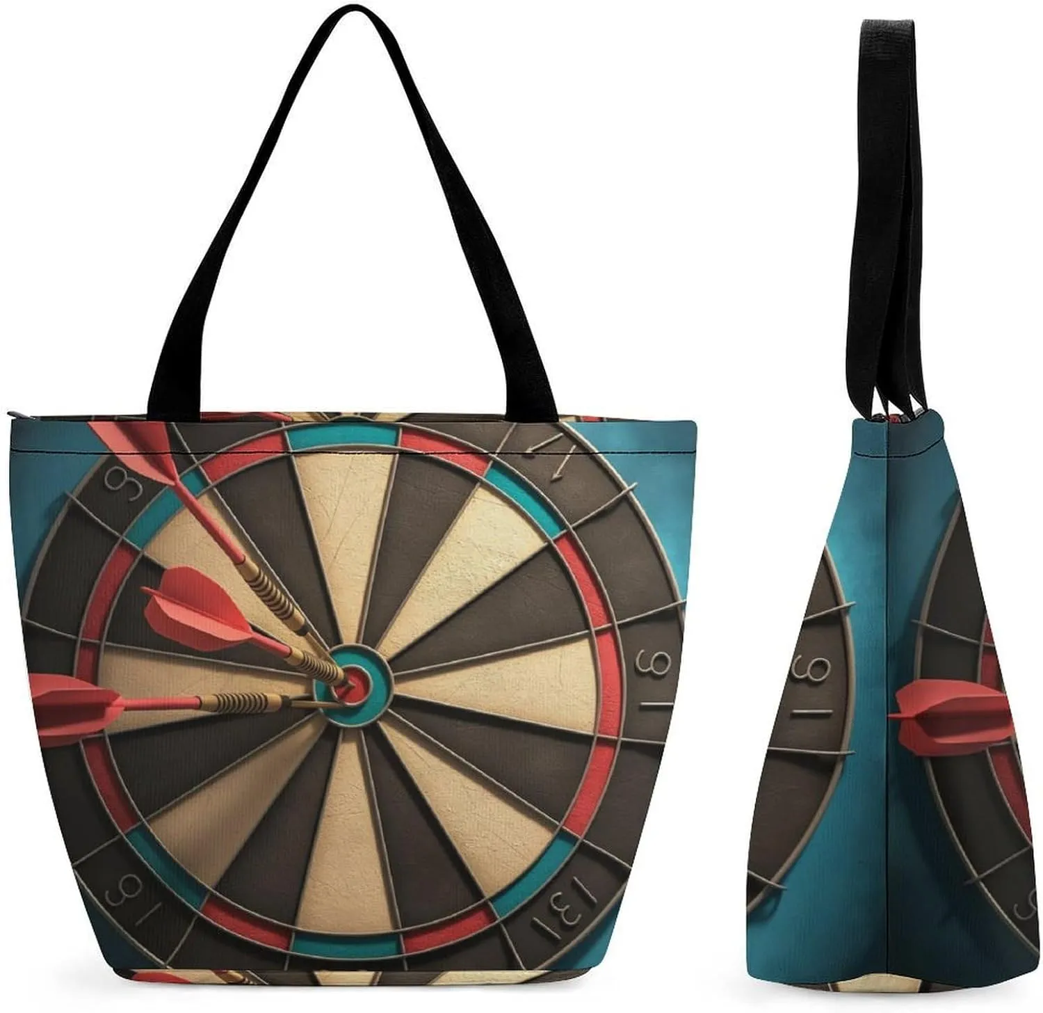 Women's Handbags Arrow Target Board Shopping Bag Leather Tote Bag Satchel Bags