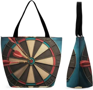 Women's Handbags Arrow Target Board Shopping Bag Leather Tote Bag Satchel Bags