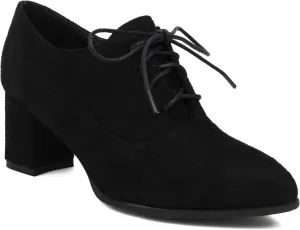 Women's Lace up Oxford Heels Shoes, Vintage Brogue Oxford Pumps, Wingtip Heeled Oxfords