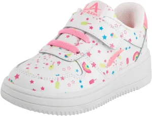 Youth Toddler Kids Dash Court Retro Sneaker, Boys and Girls